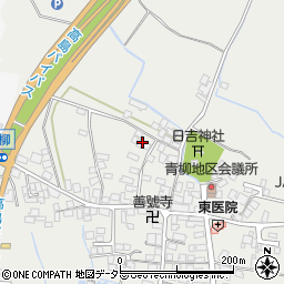 滋賀県高島市安曇川町青柳1046周辺の地図