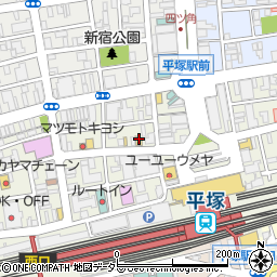 すきずき 平塚駅前店周辺の地図