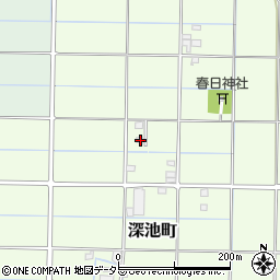 岐阜県大垣市深池町217周辺の地図