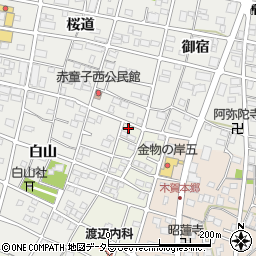 愛知県江南市木賀町杉1周辺の地図