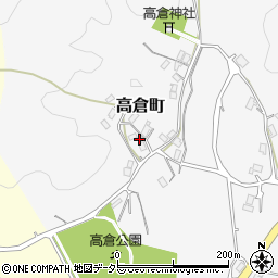 京都府綾部市高倉町下路周辺の地図