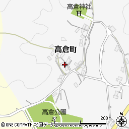 京都府綾部市高倉町（下路）周辺の地図