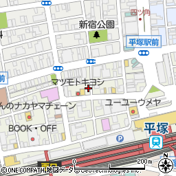 串カツ田中 平塚店周辺の地図
