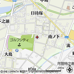 愛知県一宮市浅井町東浅井南ノ下1321周辺の地図