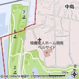 神奈川県茅ヶ崎市中島774周辺の地図