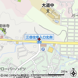 神奈川県横浜市金沢区朝比奈町488周辺の地図