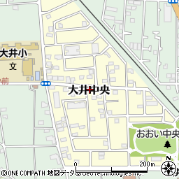 神奈川県足柄上郡大井町大井中央周辺の地図