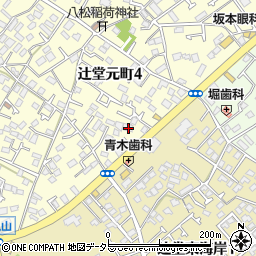 田辺薬局　辻堂元町店周辺の地図
