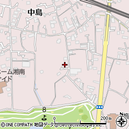 神奈川県茅ヶ崎市中島1002周辺の地図