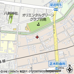 中央清掃株式会社　羽島営業所周辺の地図
