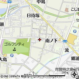 愛知県一宮市浅井町東浅井南ノ下1318周辺の地図