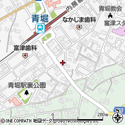 千葉県富津市大堀1755周辺の地図