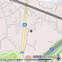 神奈川県茅ヶ崎市中島1181-4周辺の地図