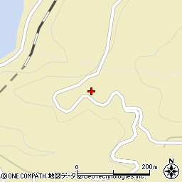 長野県下伊那郡泰阜村8681周辺の地図