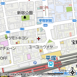 三菱電機ビルテクノサービス株式会社　平塚出張所周辺の地図