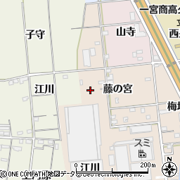 愛知県一宮市佐千原藤の宮19周辺の地図