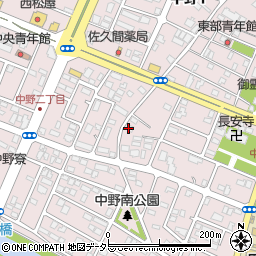 小林ドライクリーニング店周辺の地図