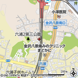 神奈川県横浜市金沢区瀬戸13-22周辺の地図