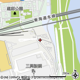 神奈川県平塚市久領堤3-16周辺の地図