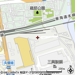神奈川県平塚市久領堤2-103周辺の地図
