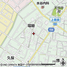 愛知県江南市上奈良町瑞穂202周辺の地図