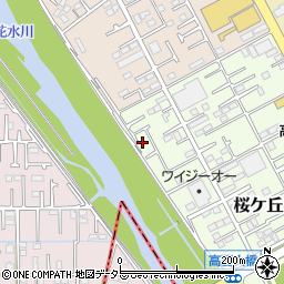神奈川県平塚市桜ケ丘13-21周辺の地図