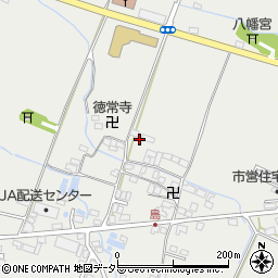 滋賀県高島市安曇川町青柳783周辺の地図