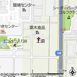 愛知県一宮市今伊勢町馬寄上沼19周辺の地図