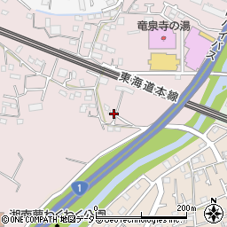 神奈川県茅ヶ崎市中島1312-2周辺の地図