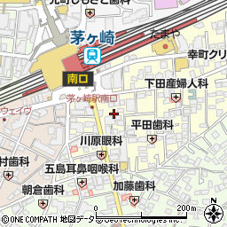 神奈川県茅ヶ崎市幸町21周辺の地図