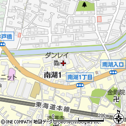 中村工機茅ヶ崎工場周辺の地図