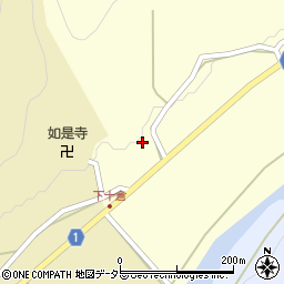 京都府綾部市十倉中町元陣屋周辺の地図