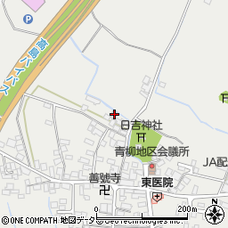 滋賀県高島市安曇川町青柳1031周辺の地図