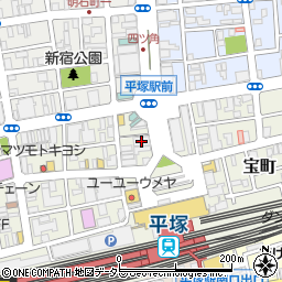 みずほ証券株式会社　平塚支店周辺の地図