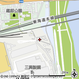 神奈川県平塚市久領堤3-14-2周辺の地図