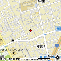 神奈川県平塚市中里26-11周辺の地図