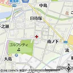愛知県一宮市浅井町東浅井南ノ下1312周辺の地図
