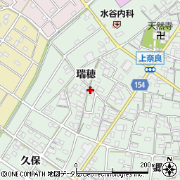 愛知県江南市上奈良町瑞穂205周辺の地図
