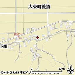 島根県雲南市大東町養賀293周辺の地図