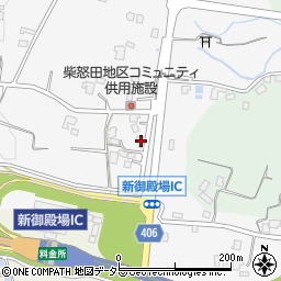 静岡県御殿場市柴怒田111周辺の地図