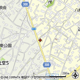 バーミヤン 辻堂店周辺の地図