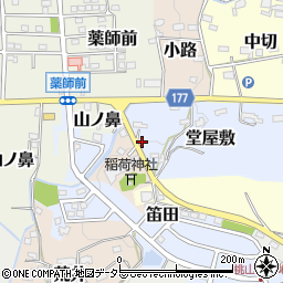 愛知県犬山市堂屋敷10周辺の地図