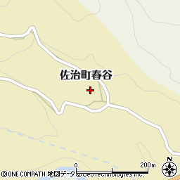 鳥取県鳥取市佐治町舂谷周辺の地図