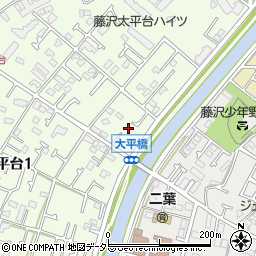 神奈川県藤沢市辻堂太平台2丁目5周辺の地図