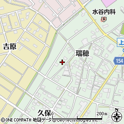 愛知県江南市上奈良町瑞穂161-2周辺の地図
