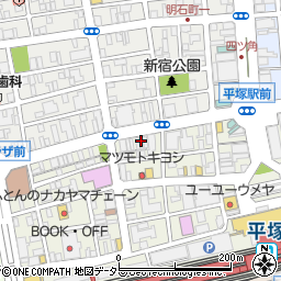 株式会社田中紙店周辺の地図