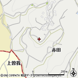 神奈川県足柄上郡大井町赤田205周辺の地図