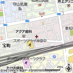 アーバンシティ湘南平塚周辺の地図