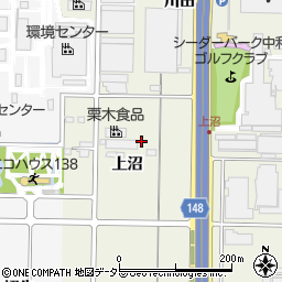 愛知県一宮市今伊勢町馬寄上沼29周辺の地図