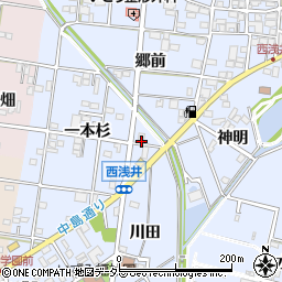 香龍周辺の地図